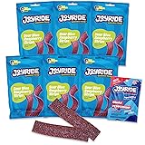 JOYRIDE Blue Raspberry Sour Strips - 3.5 oz 6-Pack