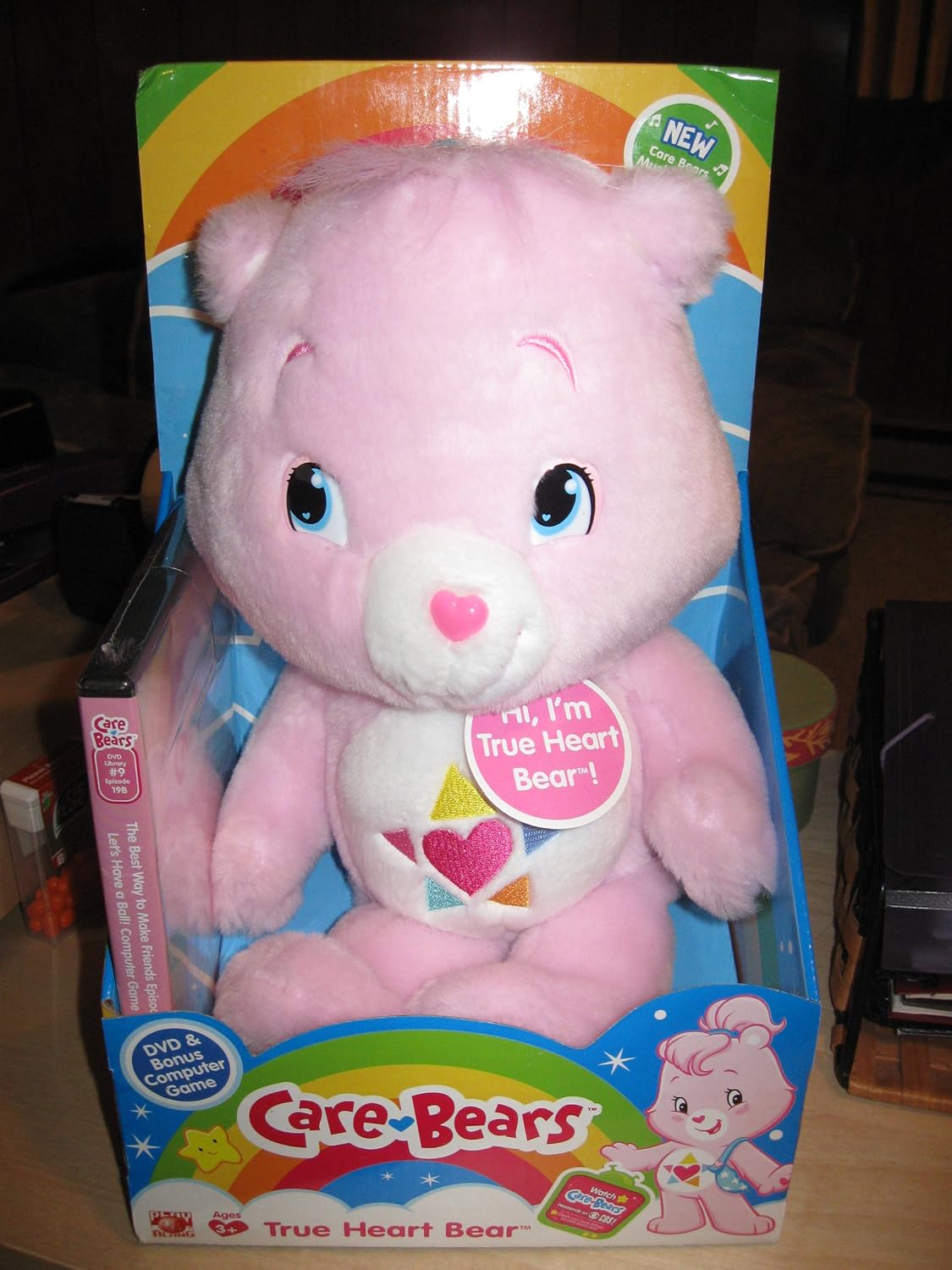 true heart bear plush