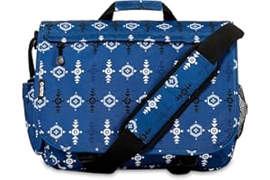 J World New York Thomas Laptop Messenger Bag for Women & Men. Kids Computer Bookbag