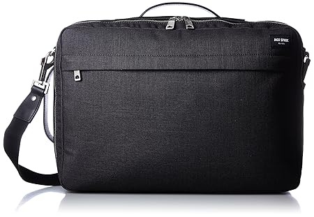 Jack Spade Mens Tech Oxford Convertible Briefpack, Charcoal