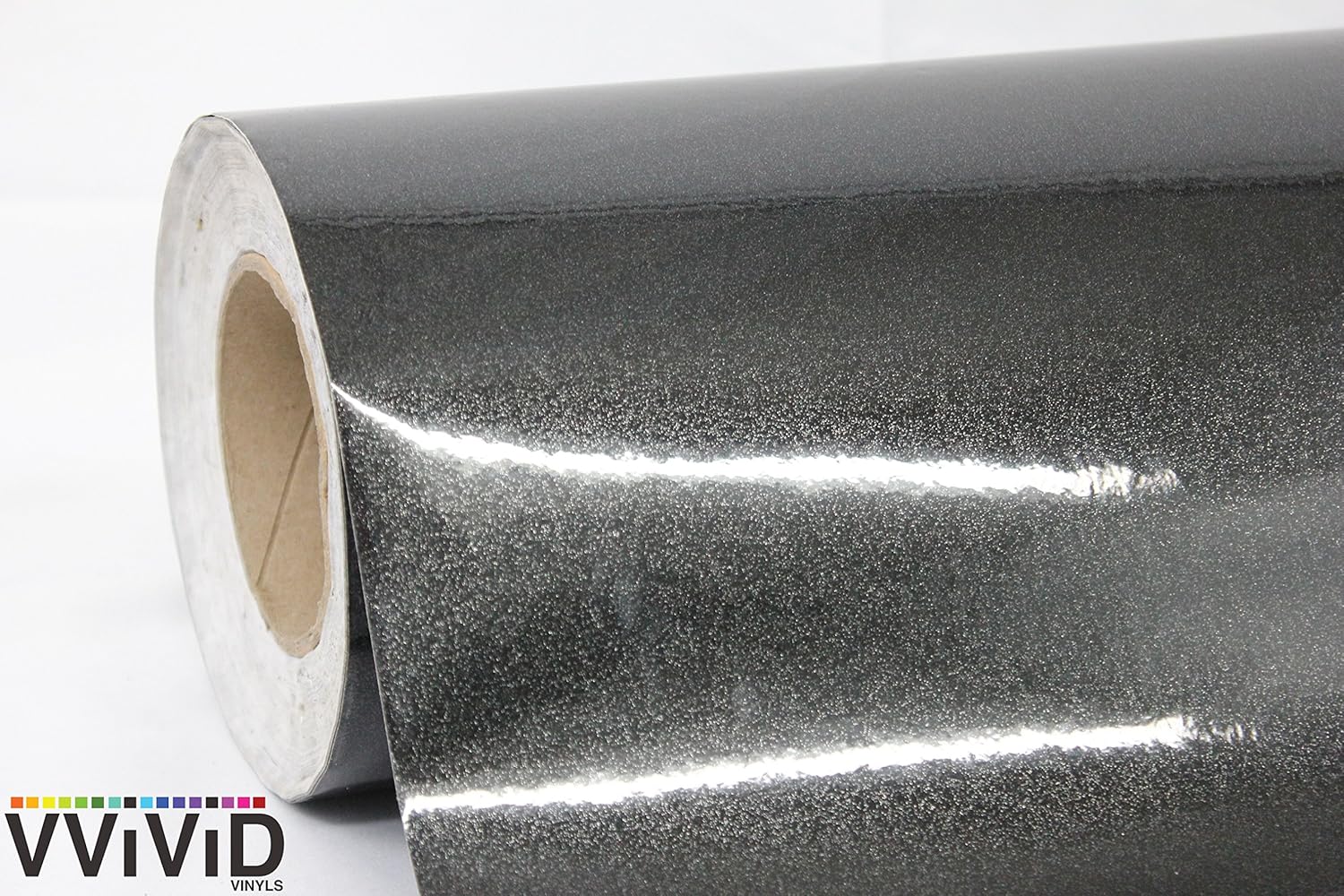 1ft x 4ft VViViD Space Pearl Metallic Black Vinyl Wrap Film Roll Decal