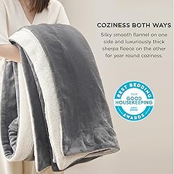 Bedsure Sherpa Fleece Blankets Queen Size for Bed