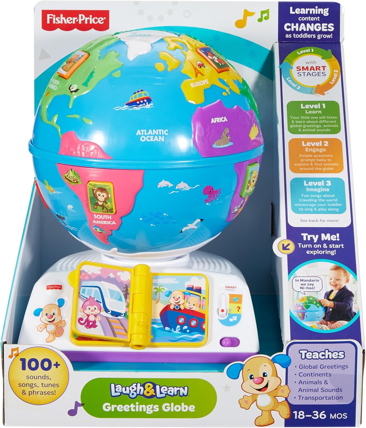 Globe terrestre fisher price Clearance
