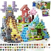 500 PCS Magnetic Blocks - Magnetic Building Blocks Cubes, STEM Montessori Toy Set, Stacking Magnets for Kids - Magnet Cubes for Boys & Girls 3+ Educational Stacking Toy Birthday Gift for Children