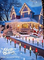 C9 LED Christmas String Lights Outdoor, 26 Feet 20