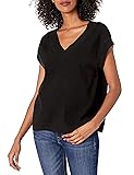 The Drop Women's Zhen Knitted Vest, Black, XS