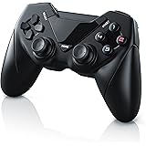 CSL - Wireless Gamepad f&uuml;r PC und Android | Controller mit Dual Vibration | Plug & Play | Direct-Input / X-Input