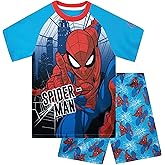 Marvel Spiderman Pajamas for Boys | Spider-Man Boys Short Pajamas | Official Spiderman Merchandise