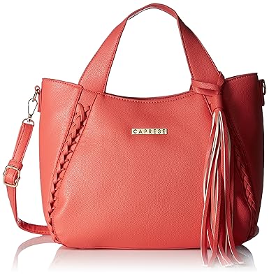 Caprese Womens Satchel (Pink)