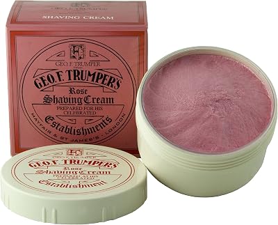 Geo F. Trumper Rose Shaving Cream 200g Tub