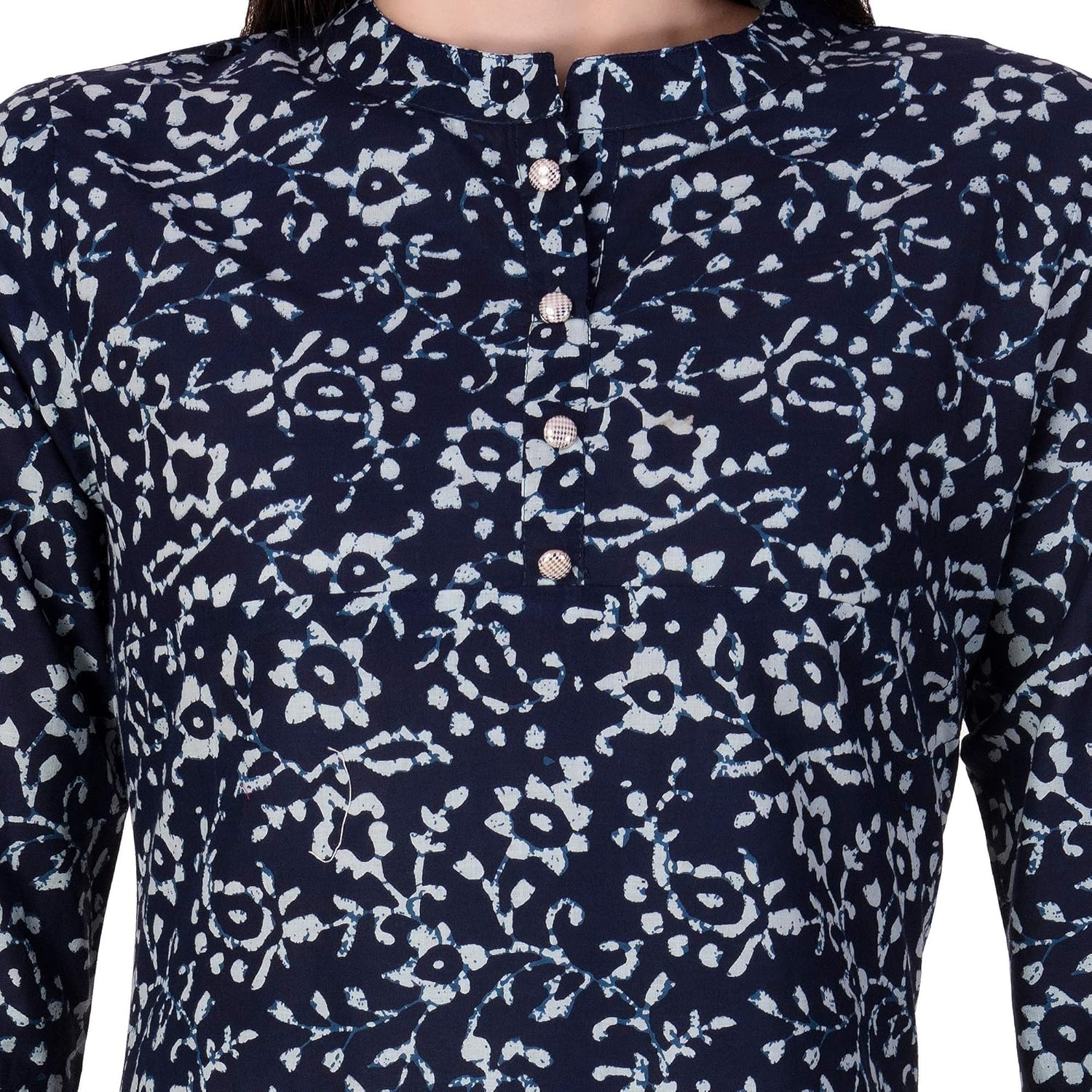 crazora women's cotton printed a-line kurta with palazzo set