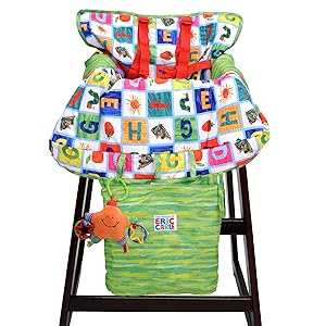 Eric Carle Very Hungry Caterpillar Alphabet Shopping Cart Cover