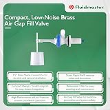Fluidmaster B610 WC Fill Valve Side Entry Low Pressure Quiet Fast Fill view 3