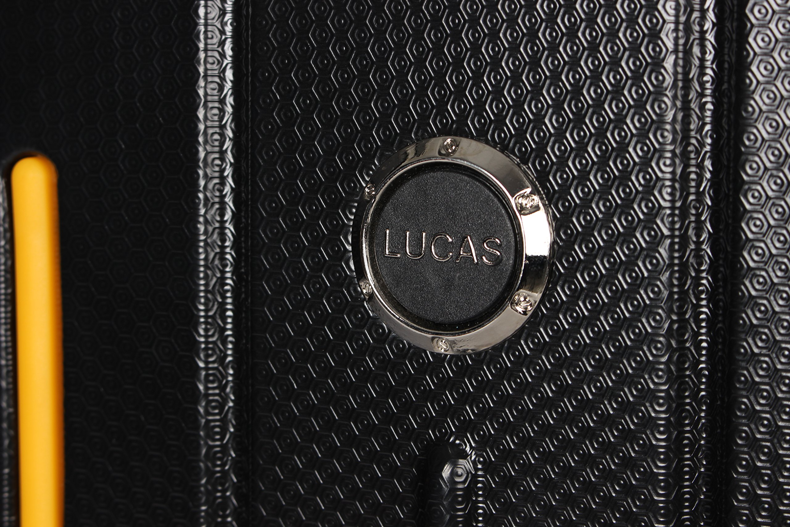 Lucas Luggage Hard Case Large 31" Expandable Suitcase With Spinner