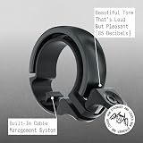Knog Oi Unisex Classic Bike Bell Black Small 22.2mm Bar Finish view 4