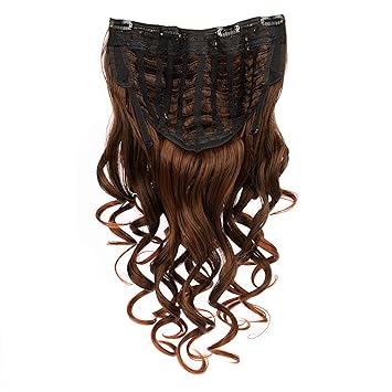 Amazon Com 20 Hair Extensions Flip In Curly Wavy Hair Extension