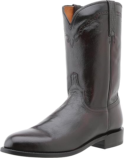 lucchese black boots