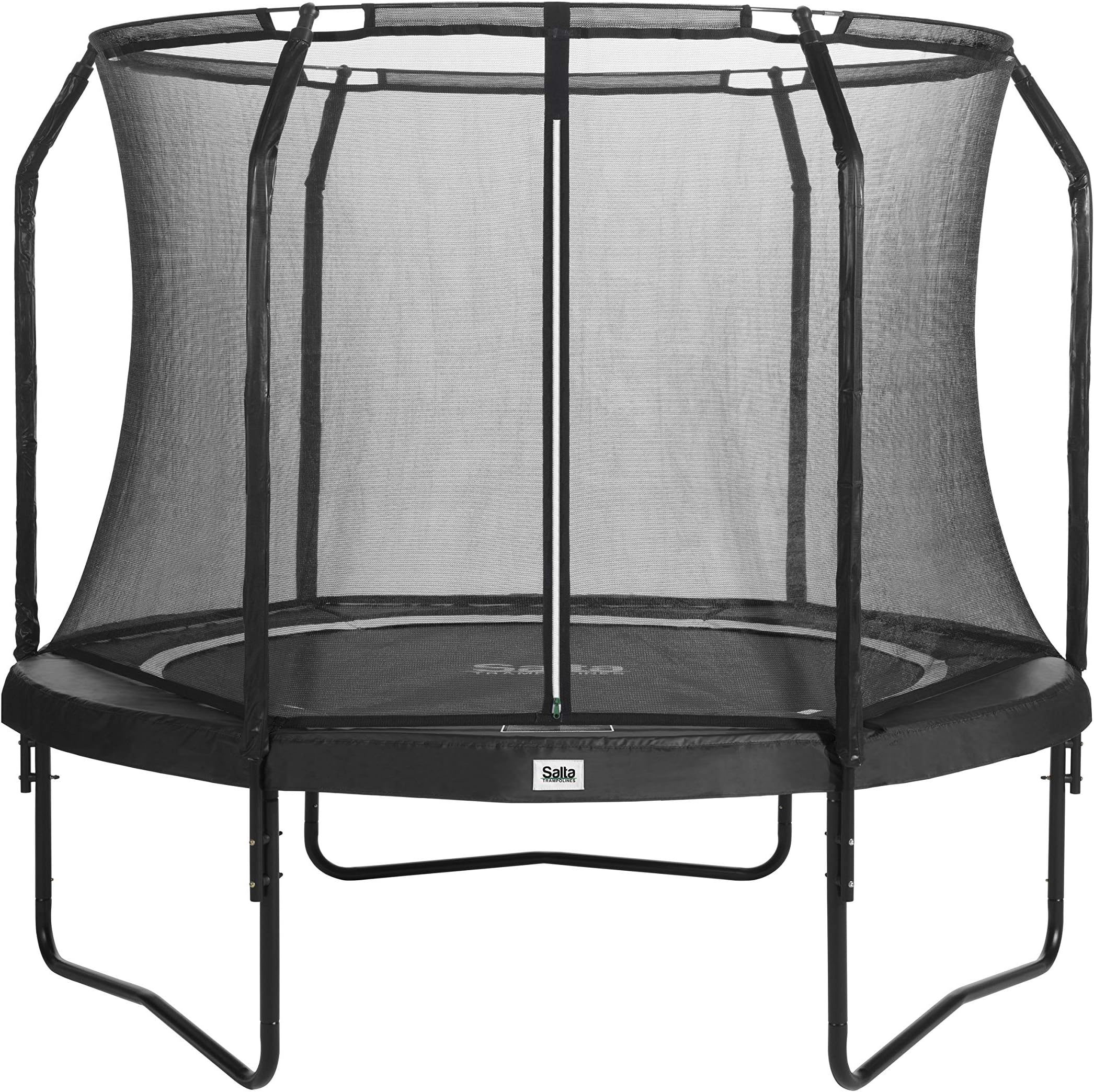 Salta 8 ft 244 cm Premium Edition Combo Trampoline (Black)