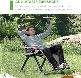 ATORPOK SHOP Zero Gravity Chair with Canopy Shade and Tray view 4