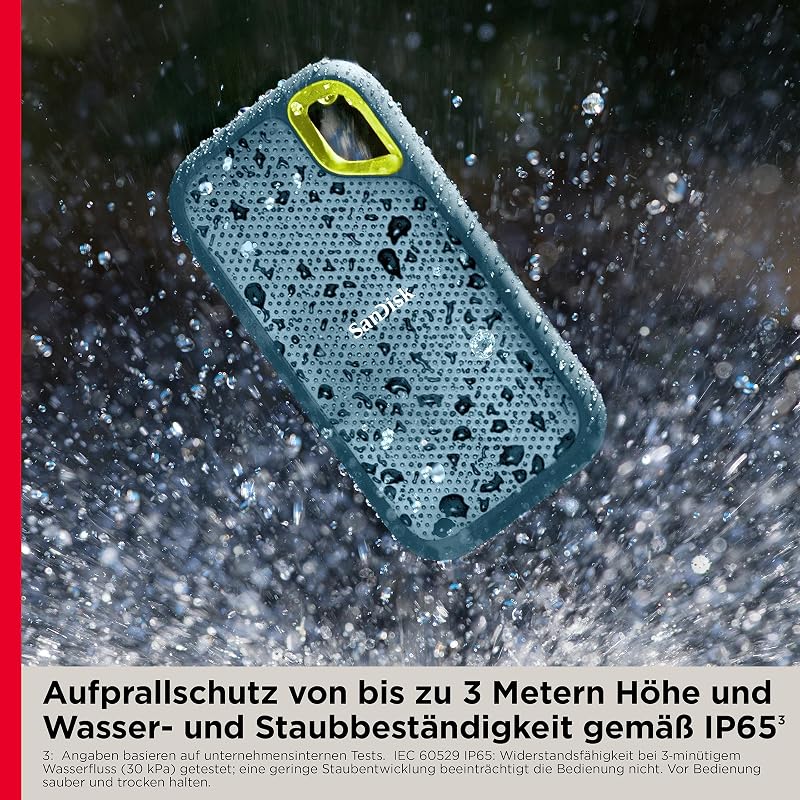 Extreme Portable SSD 1 TB - bis zu 1.050 MB/s Lesen - Monterey