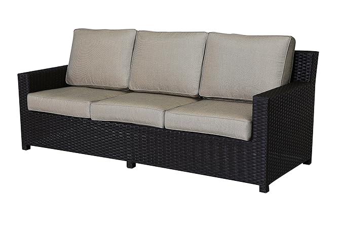 Amazon Com Teva Patio Furniture 104so Viro Wicker Sofa With