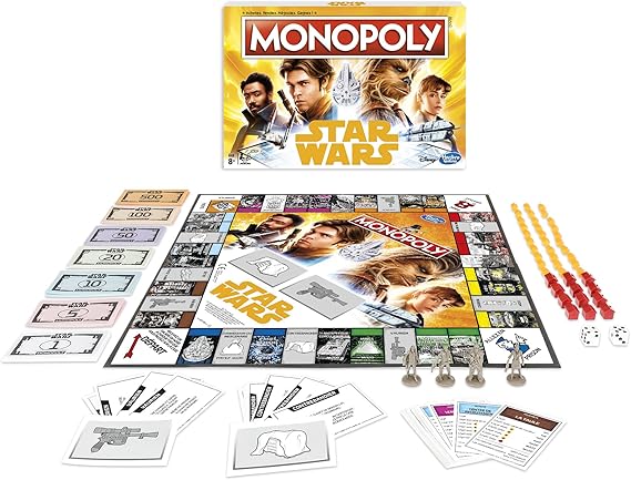 Monopoly E1702 Star Wars Han Solo - Juego de Mesa: Amazon.es: Juguetes y juegos