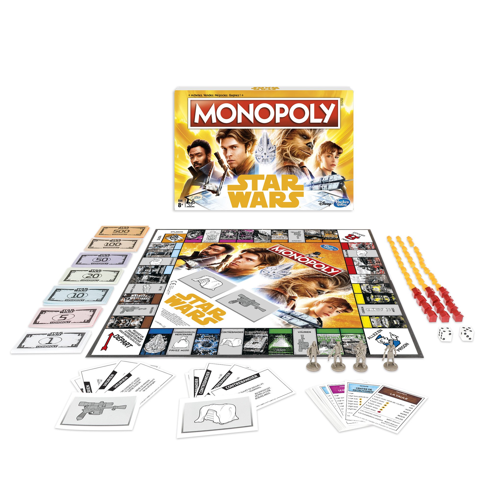 Monopoly - Star Wars Han Solo - Board Game - E1702