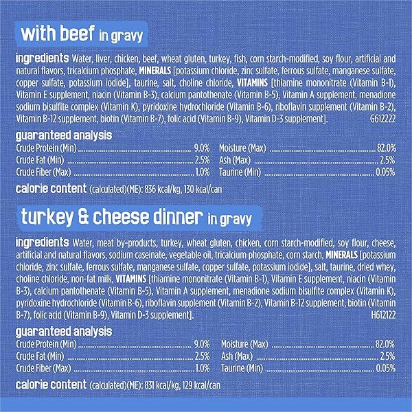 PURINA FRISKIES WET CAT FOOD VARIETY PACK, SHREDS WITH BEEF, TURKEY AND CHEESE DINNER, CHICKEN AND SALMON DINNER, AND WITH OCEAN WHITEFISH AND TUNA – (PACK OF 40) 5.5 OZ. CANS