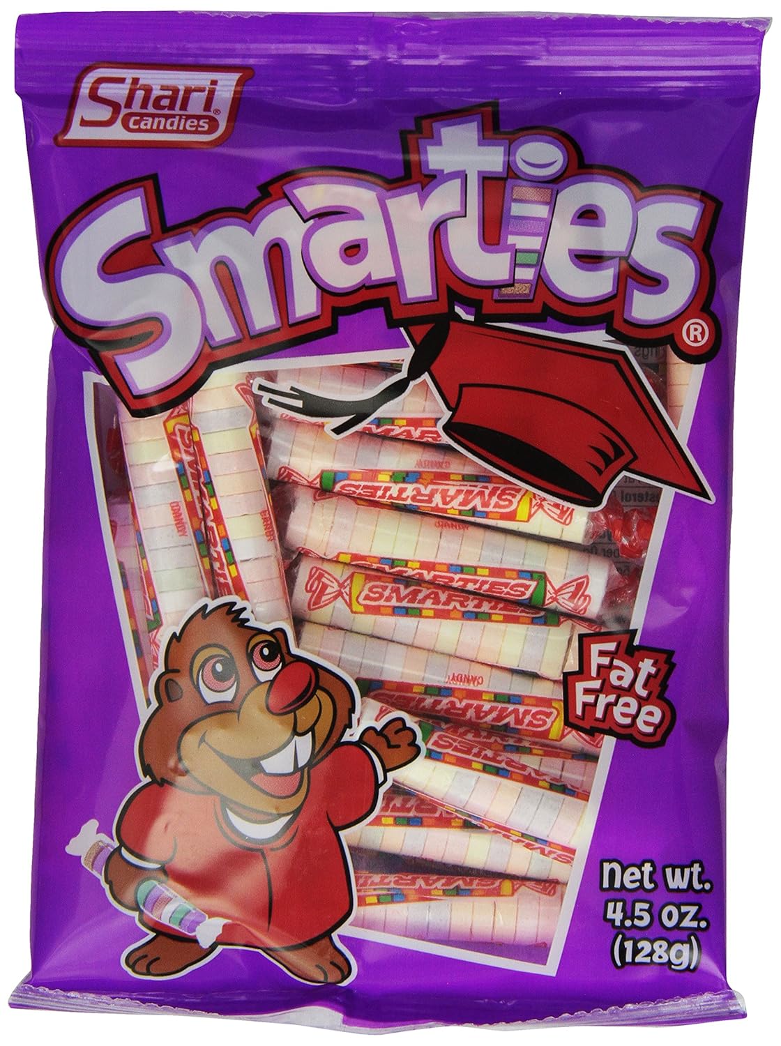 Shari Smarties, 4.5-Ounce Bags (Pack of 12) : Candy : Grocery & Gourmet Food