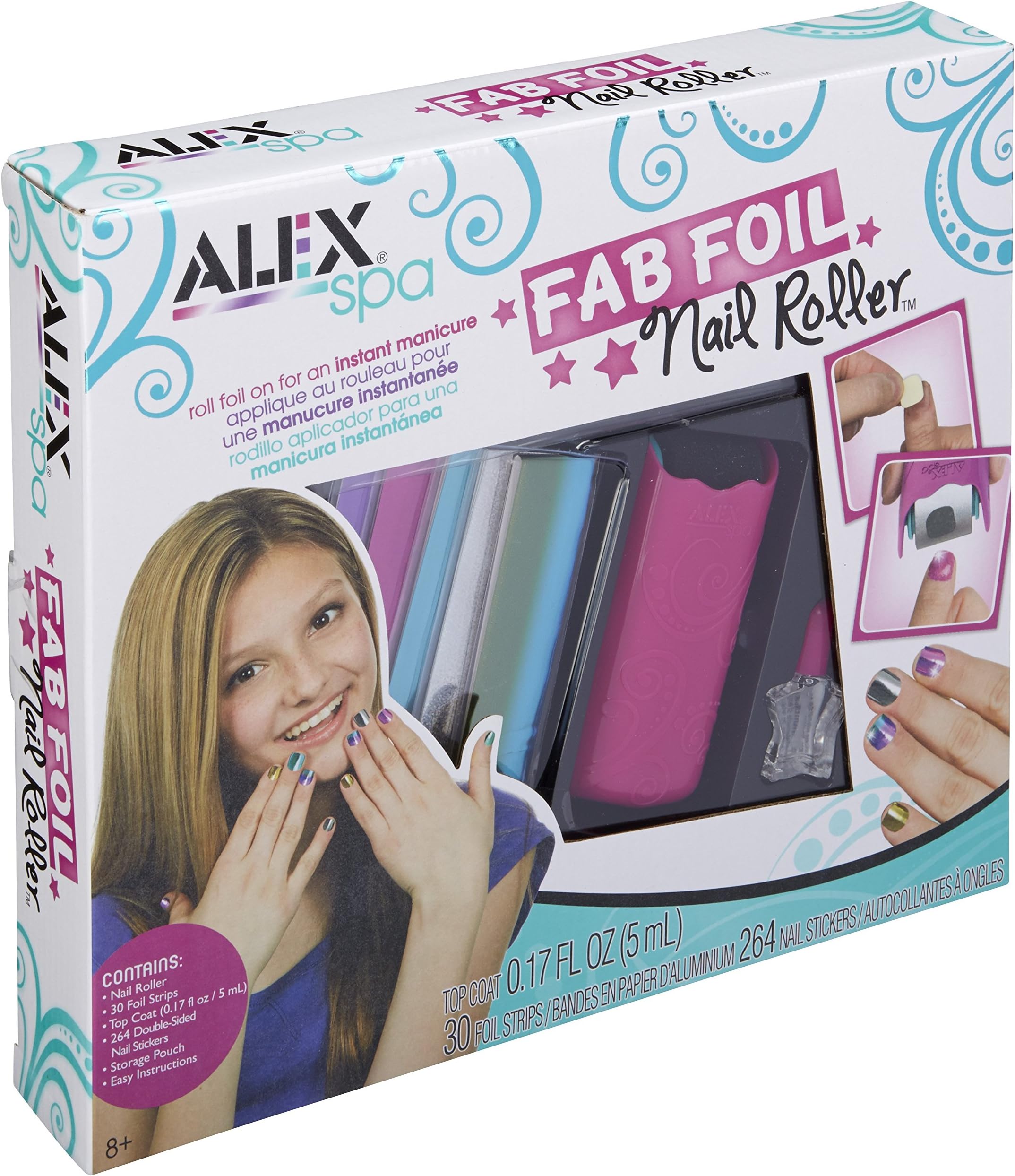 Alex Spa Fab Foil Nail Roller