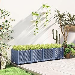 Outsunny 5 x 1 x 1 ft Raised Garden Bed, Indoor