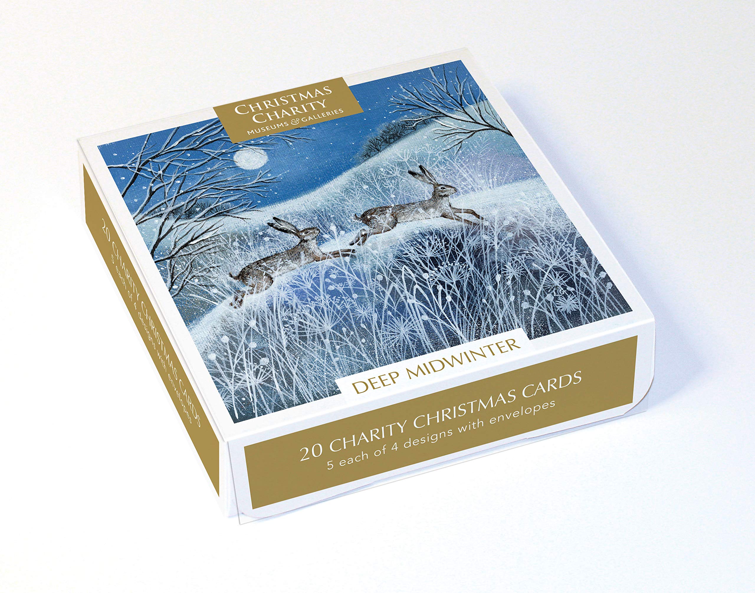 Museums & Galleries - Charity Christmas Cards (XETC221) - Pack of 20, Deep Midwinter model