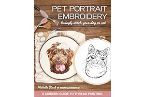 Pet Portrait Embroidery: Lovingly Stitch Your Dog or Cat—A Modern Guide to Thread Painting