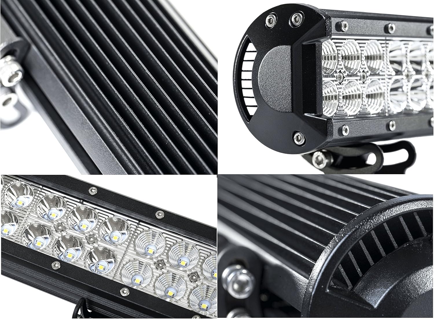 Cutequeen 4 X 36w 3600 Lumens LED Spot Light for Off-Road Rv ATV SUV Boat 4x4 Lamp Tractor Marine Off-Road Lighting (Pack of 4): Automotive