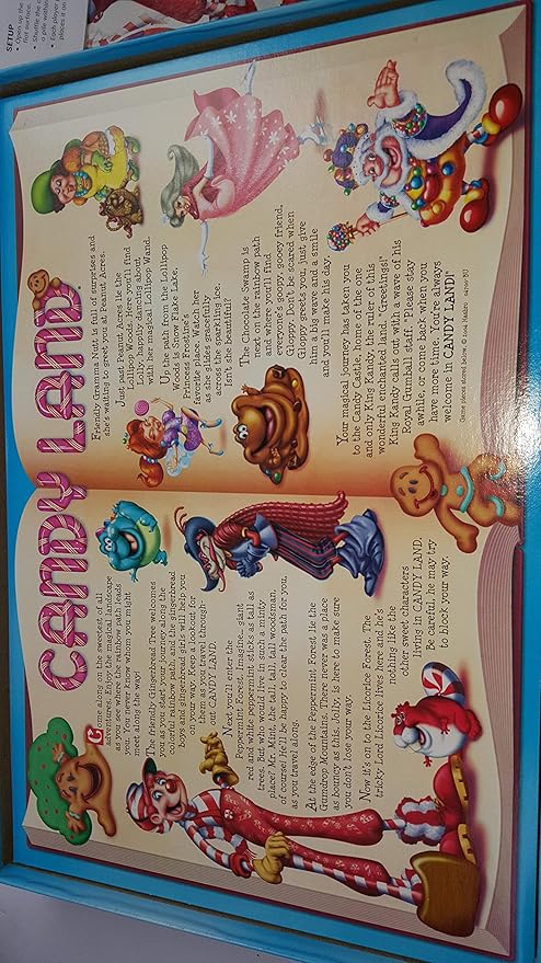 Amazon Com Candy Land Candyland Board Game 02 Edition Toys Games