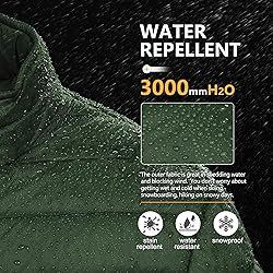 Outdoor Ventures Men's Lightweight Packable Puffer