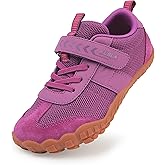 KUBUA Boys Girls Sneakers Kids Barefoot Shoes Comfort Anti-Slip Walking Shoes for Indoor Outdoor Toddler Little Big Kid