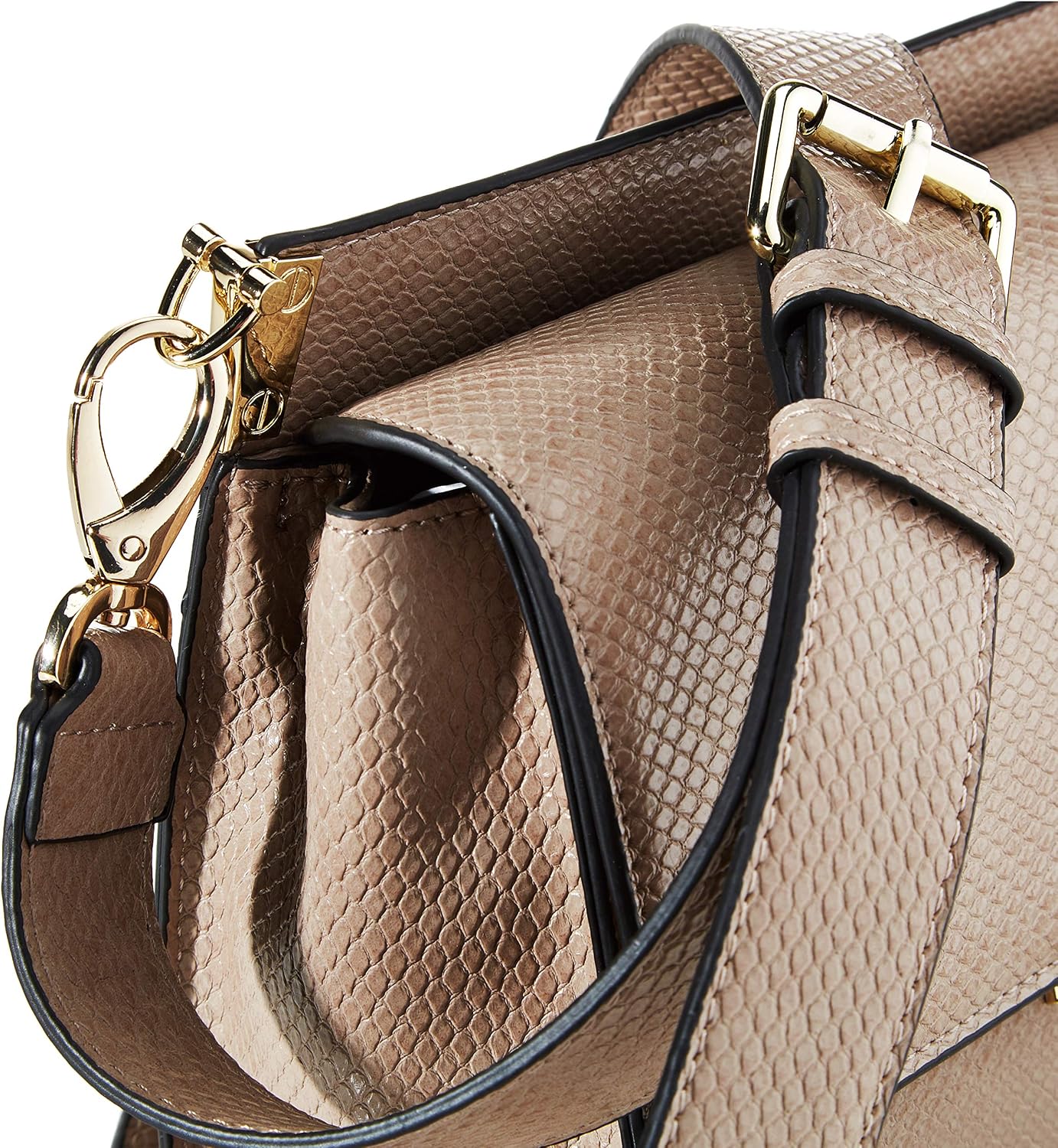 Valentino cross body bag handbag Rosalie Satchel Taupe brown - Image 5