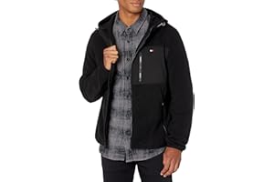 Tommy Hilfiger Men's Hooded Performance Fleece Jacket