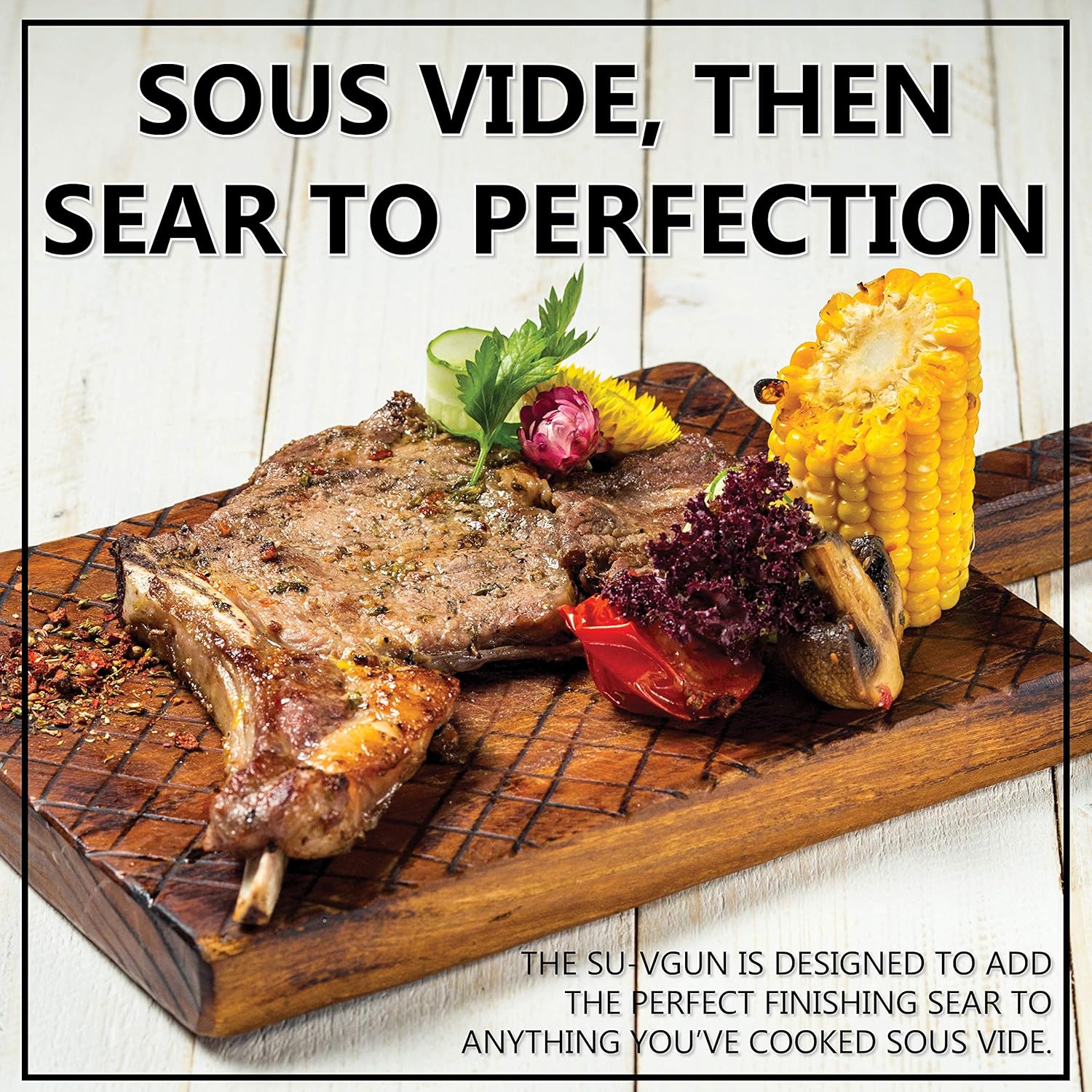 GrillBlazer Su-VGun Basic Grill & Culinary Torch - Charcoal Starter - Professional Cooking, Grilling and BBQ Tool - Handheld Blowtorch For Chefs, Men and Women Who Want the Best Tool for the Job: Home Improvement