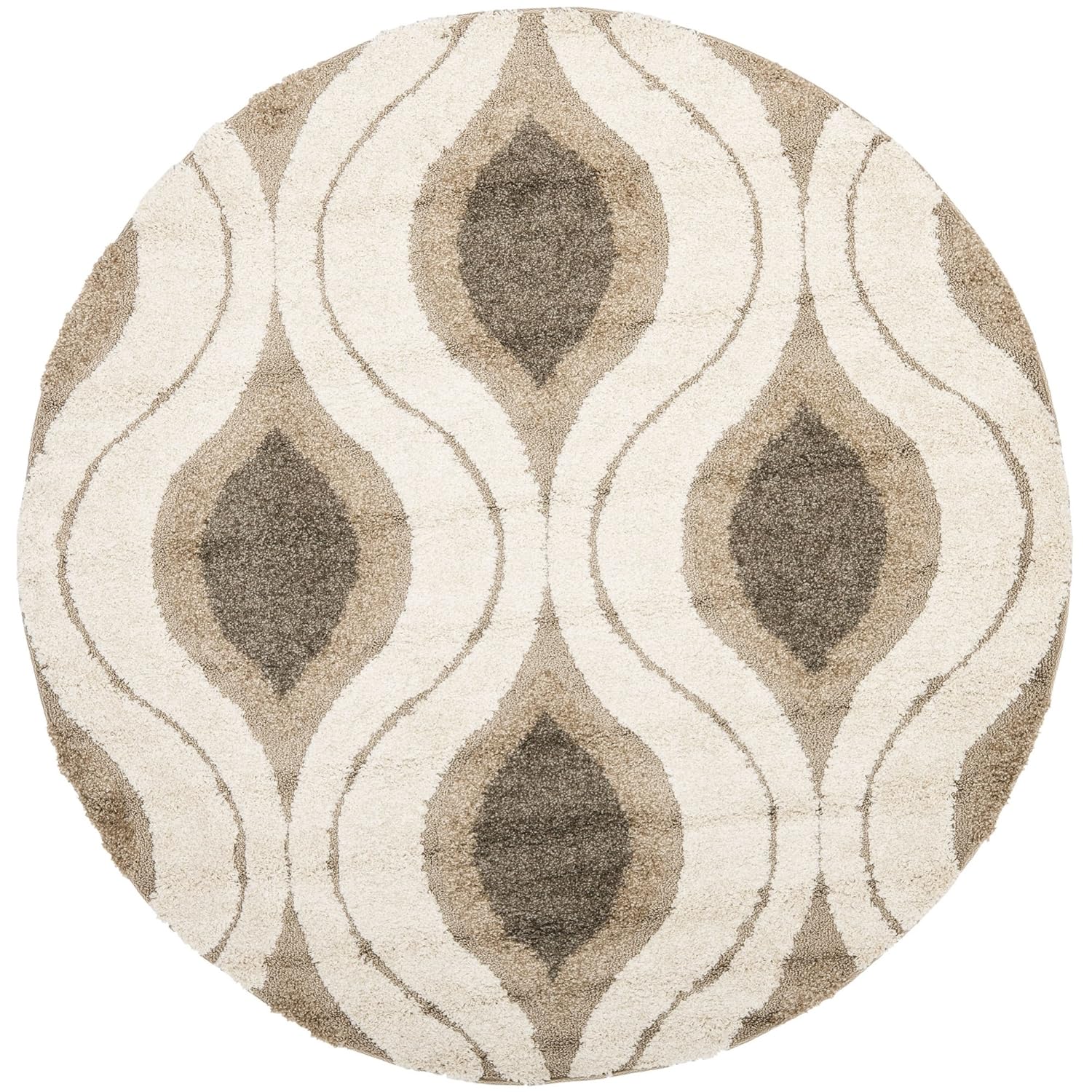 Amazon Safavieh Florida Shag Collection SG461 1179 Cream and