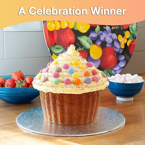 Giant Cupcake Pan- Carbon Steel Baking Mold Perfect 2-sided Jumbo