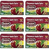 Celestial Seasonings Cinnamon Apple Spice Herbal Tea, Caffeine Free, 20 Tea Bags Box (Pack of 6)