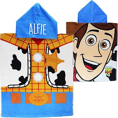 woody hooded towel