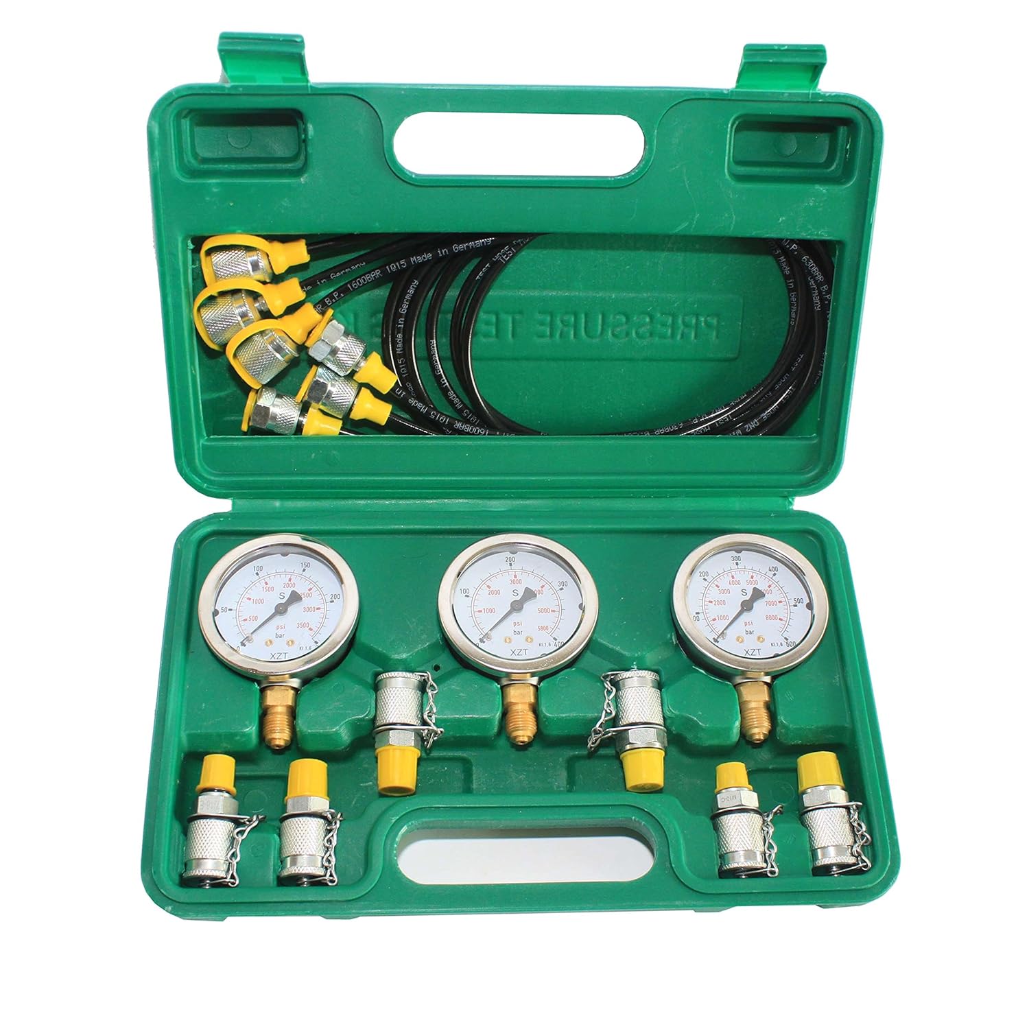 XZTK60 Hydraulic Pressure Test Coupling Kit,Pressure gauges Set