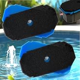 PurifyLogix 4PCS Replacement Pond Filter Pads for POPOSOAP Koi Pond Filters | Coarse and Fine Pond Filter Media for Biling Pond Filter Box, Sponge Filters Replacement for Fish Ponds
