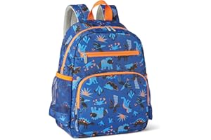 �鶹�� Essentials Kids School Backpack with Multiple Storage Pockets - Durable Tear-Resistant Day-Pack for Books and Supplies