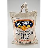 Bombay Market Basmati White Rice - 4 Pound Bag