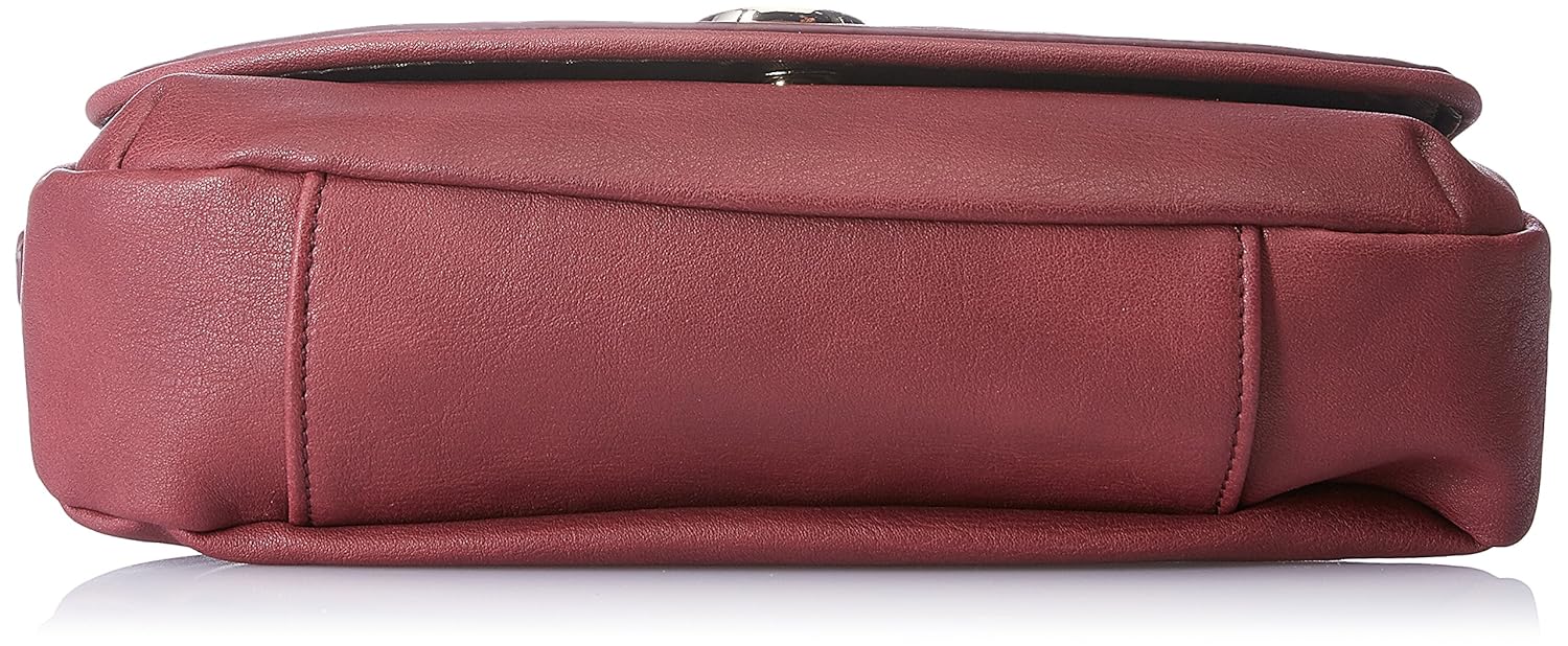caprese women's sling bag (dark red)