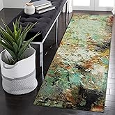 Liora Manne Marina Indoor/Outdoor Power Loomed Synthetic Blend Low Profile Area Rug - Contemporary Graphic Casual Colorful (C
